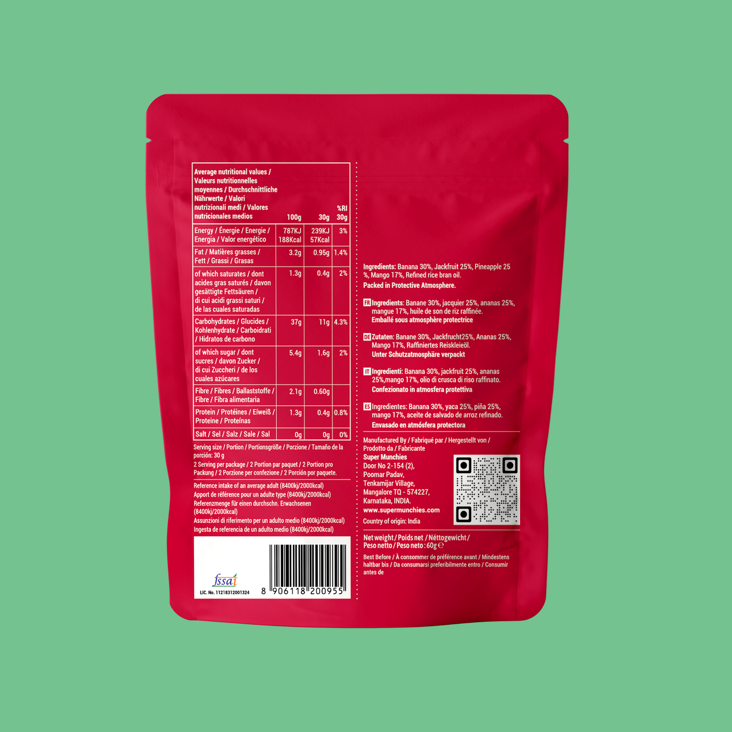 Mixed Fruit Chips