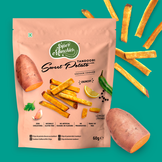 Tandoori-Süßkartoffelchips