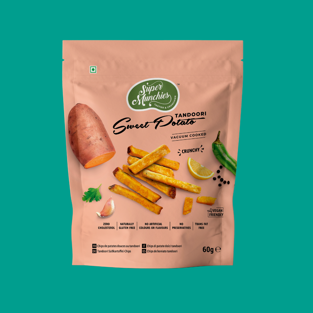 Tandoori-Süßkartoffelchips