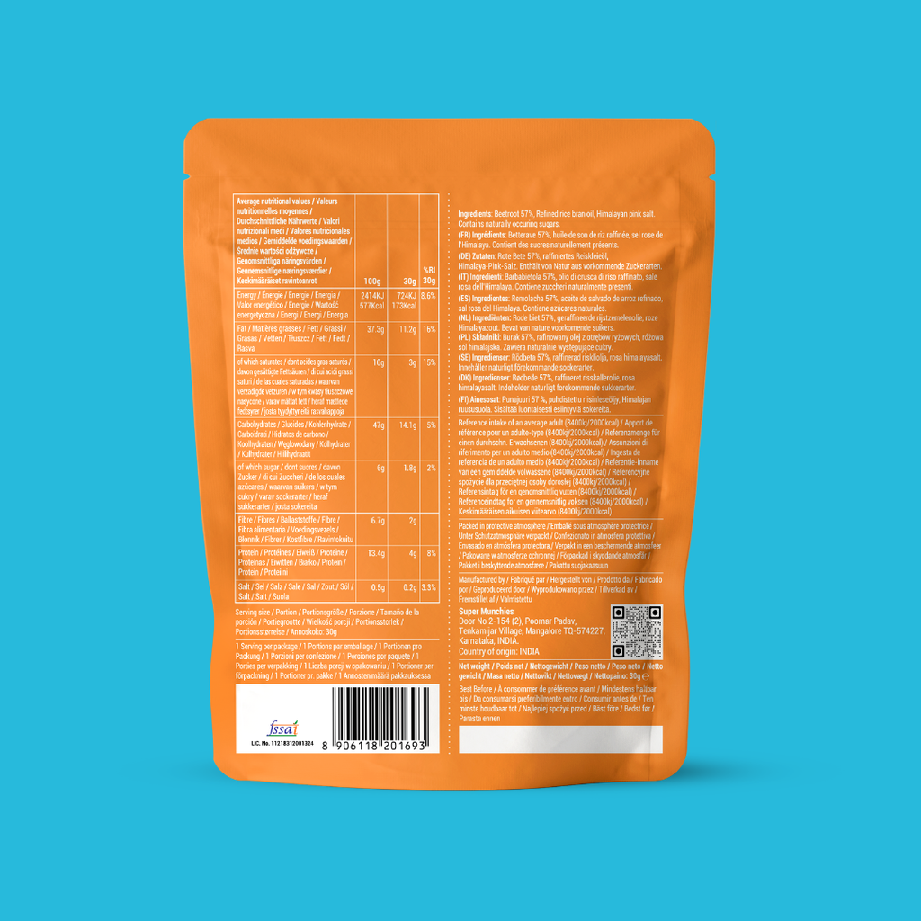 HIMALAYAN PINK SALT BEETROOT CHIPS