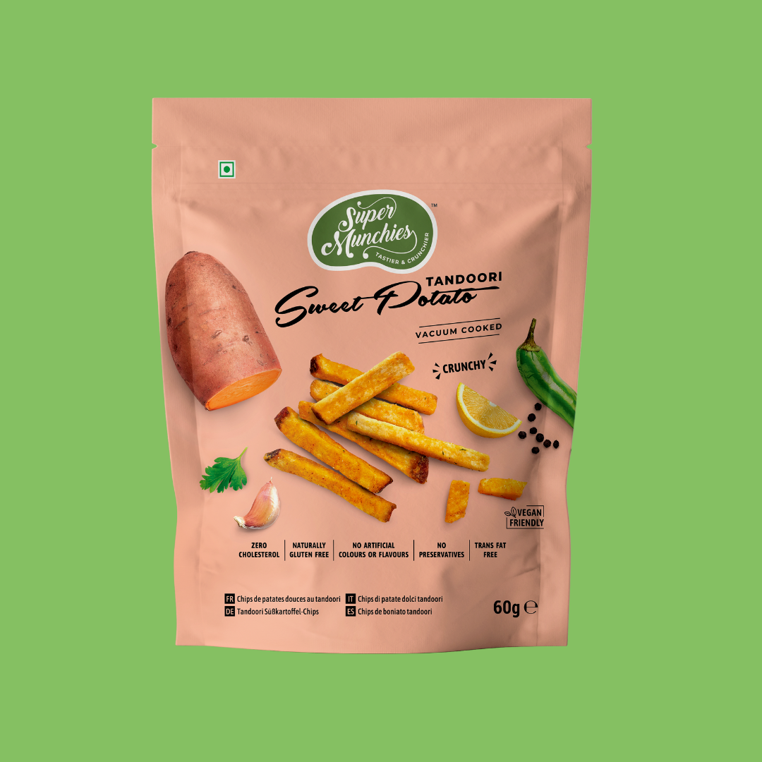 TANDOORI SÜSSKARTOFFEL CHIPS